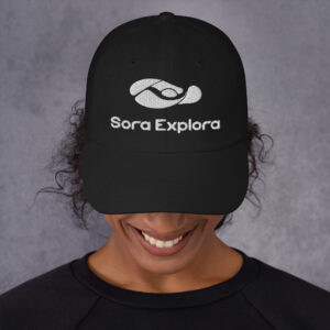 SoraExplora - Cappellino Ricamo Front