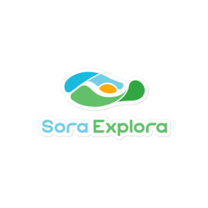 SoraExplora - Sticker Logo Nature