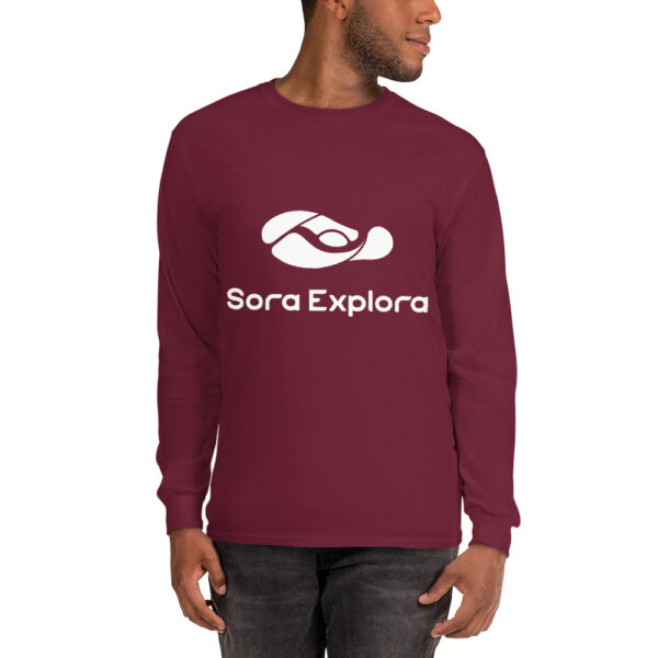 SoraExplora - Maglia da uomo a maniche lunghe - immagine 5