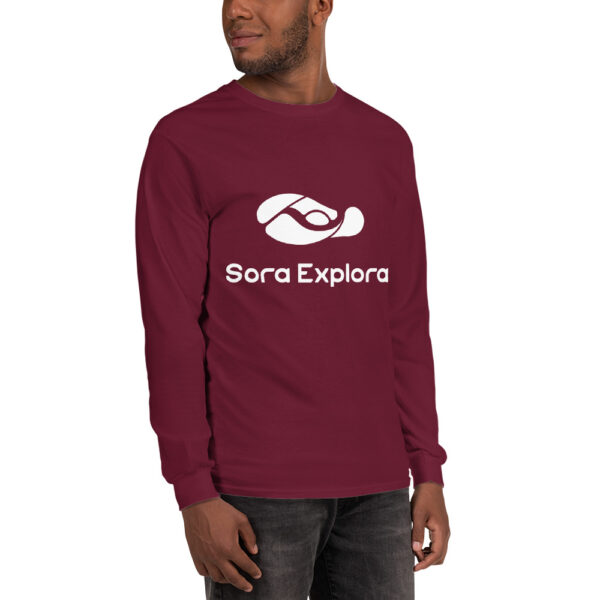SoraExplora - Maglia da uomo a maniche lunghe - immagine 6