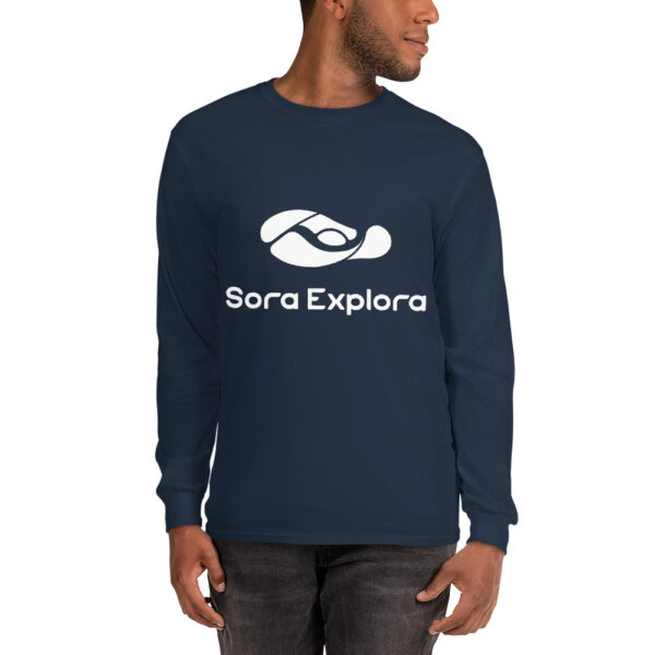 SoraExplora - Maglia da uomo a maniche lunghe - immagine 3