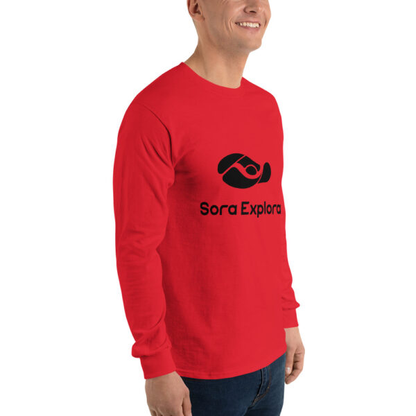 SoraExplora - Maglia da uomo a maniche lunghe - immagine 6