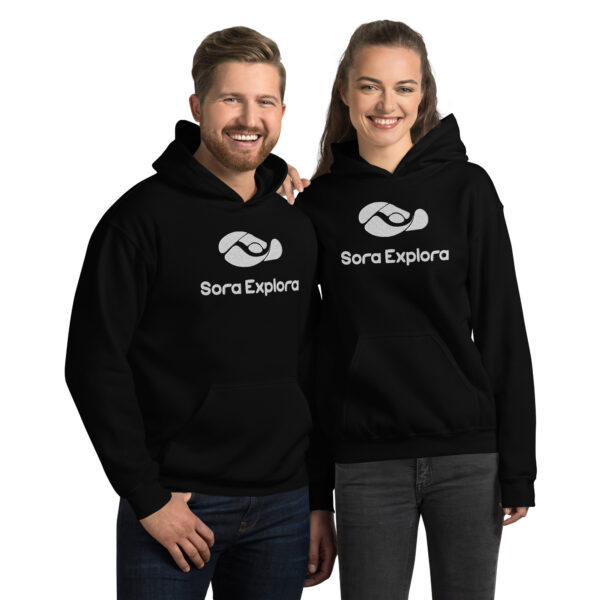 SoraExplora - Felpa Unisex Logo Ricamato - immagine 3
