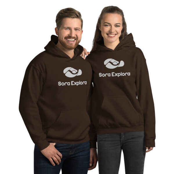 SoraExplora - Felpa Unisex Logo Ricamato - immagine 6