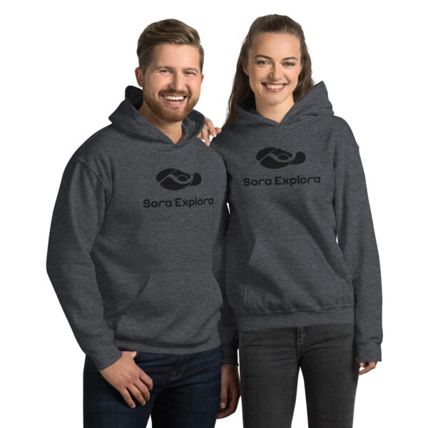 SoraExplora - Felpa Unisex Logo Ricamato - immagine 4