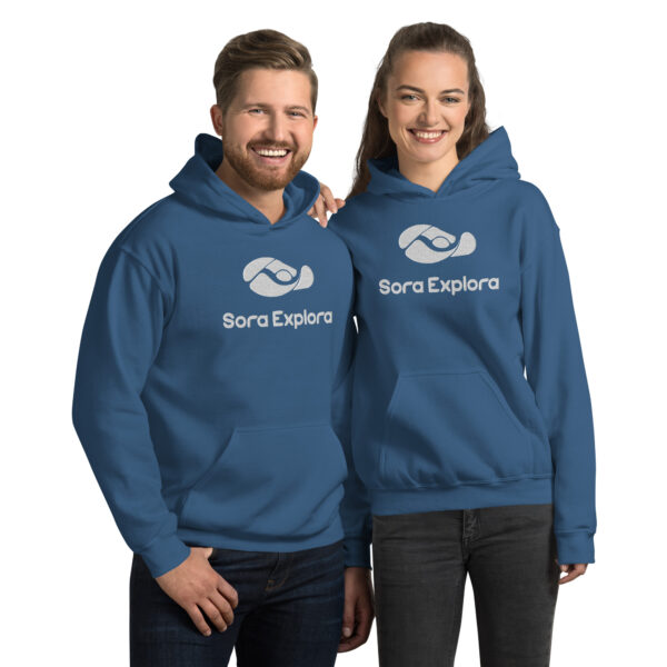 SoraExplora - Felpa Unisex Logo Ricamato - immagine 9