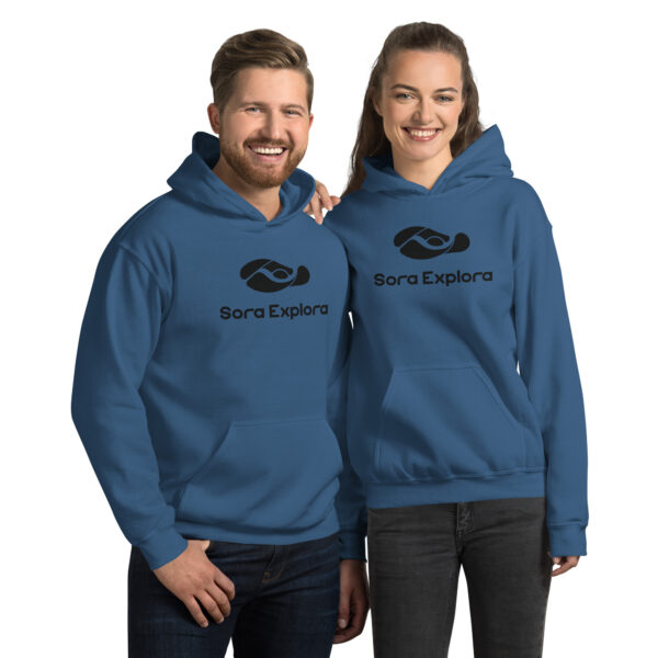 SoraExplora - Felpa Unisex Logo Ricamato - immagine 6