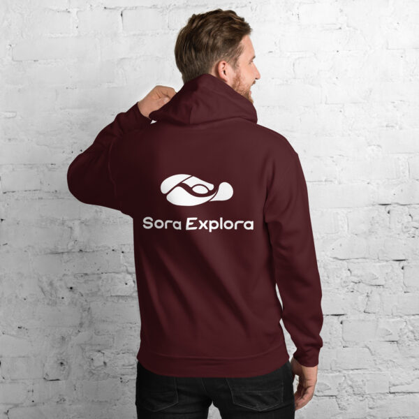 SoraExplora - Felpa Unisex Stampa Retro - immagine 10
