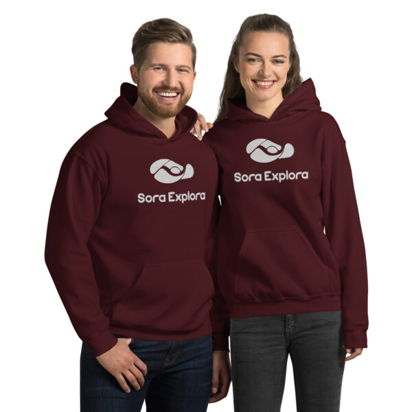 SoraExplora - Felpa Unisex Logo Ricamato - immagine 5