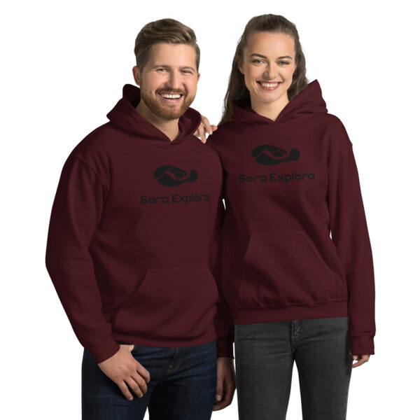 SoraExplora - Felpa Unisex Logo Ricamato - immagine 2