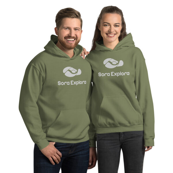 SoraExplora - Felpa Unisex Logo Ricamato - immagine 11