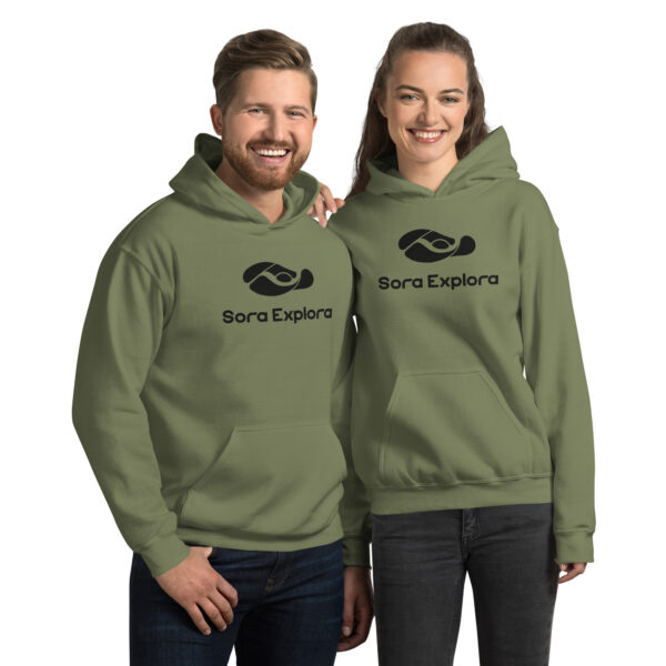 SoraExplora - Felpa Unisex Logo Ricamato - immagine 8