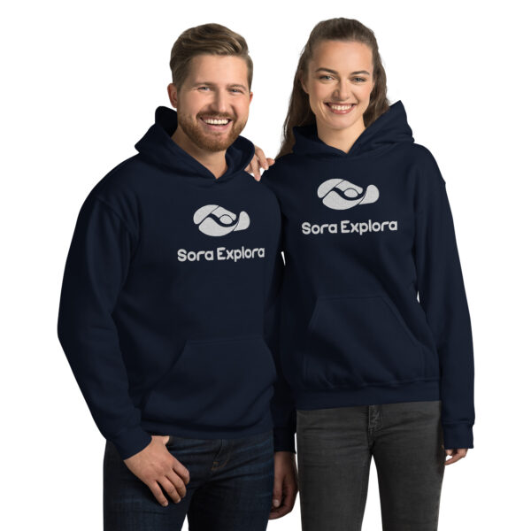 SoraExplora - Felpa Unisex Logo Ricamato - immagine 4