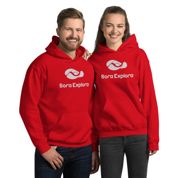 SoraExplora - Felpa Unisex Logo Ricamato - immagine 7