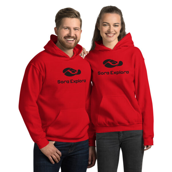 SoraExplora - Felpa Unisex Logo Ricamato - immagine 3