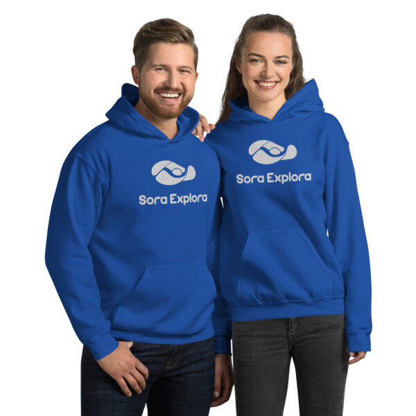 SoraExplora - Felpa Unisex Logo Ricamato - immagine 8