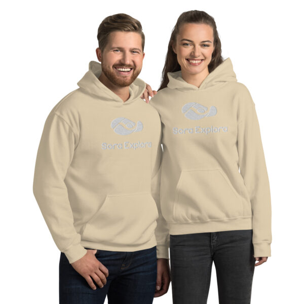 SoraExplora - Felpa Unisex Logo Ricamato - immagine 13