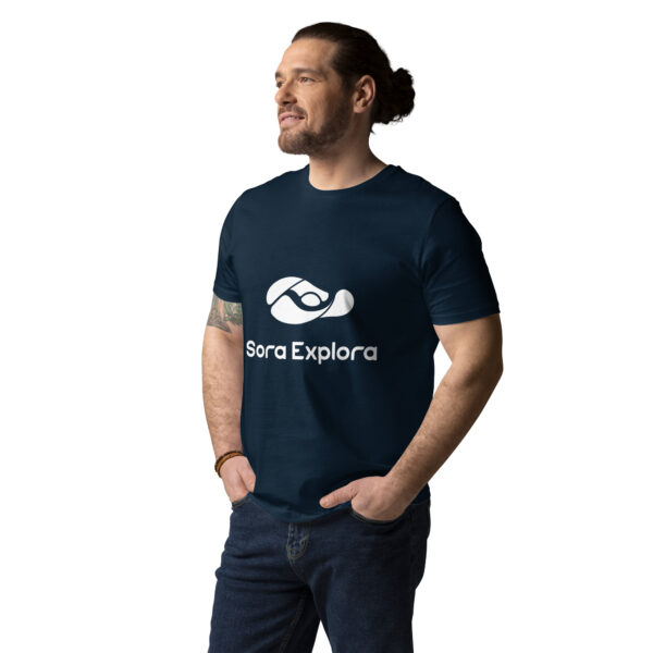 SoraExplora - Maglietta in cotone organico unisex - immagine 4