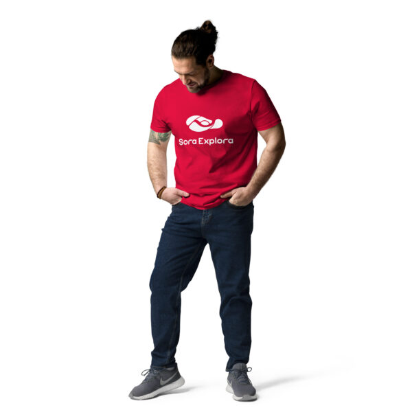 SoraExplora - Maglietta in cotone organico unisex - immagine 17